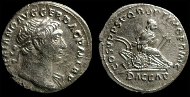 To-Id,-This-Heavely-Damaged-Fourree-Denarius